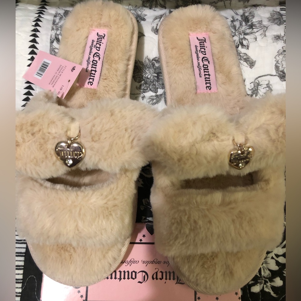 Juicy Couture Slippers Brand NEW